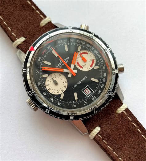 vintage breitling chronomatic|vintage Breitling chronograph models.